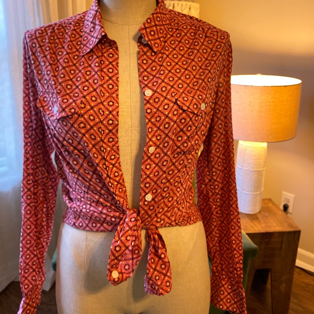 Lucky Brand printed long sleeve